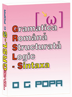 Gramatica Romana Structurata Logic-Sintaxa