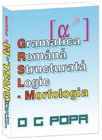 Gramatica Romana Structurata Logic-Morfologia